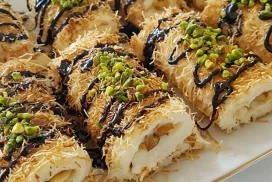 Кадаиф сарми- едно сладко изкушение от турска кухня, което трябва да опитате!